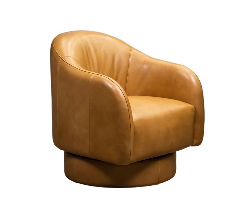 HOBOKEN SWIVEL CHAIR REYNOLDS PLATEAU W 29.5  H 32  D 32.5 SD 19