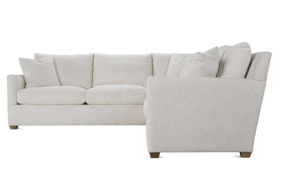 Quick Ship ! LILAH 2 PC SECTIONAL - 105CR-43-Latte=106&quot;x110&quot;x40 D x 38&quot; H