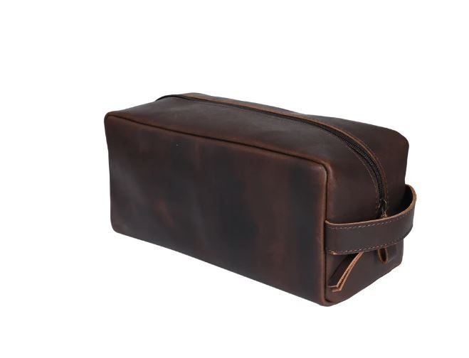 Toiletry Bag - Dark Brown