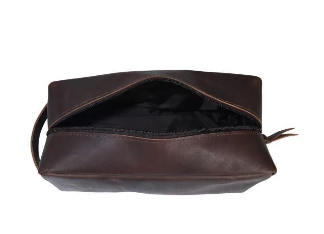 Toiletry Bag - Dark Brown