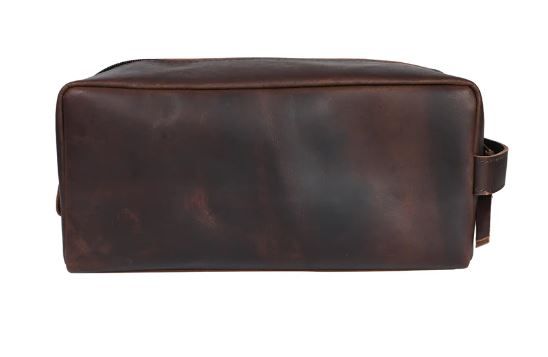 Toiletry Bag - Dark Brown
