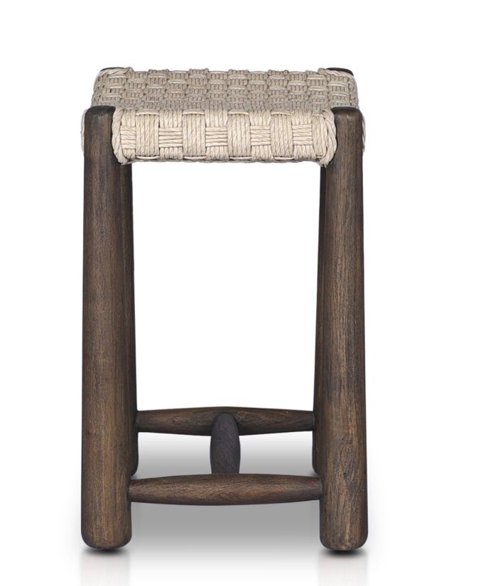 Savey Outdoor Stool 19.25&quot;w x 13.25&quot;d x 20.25&quot;h
