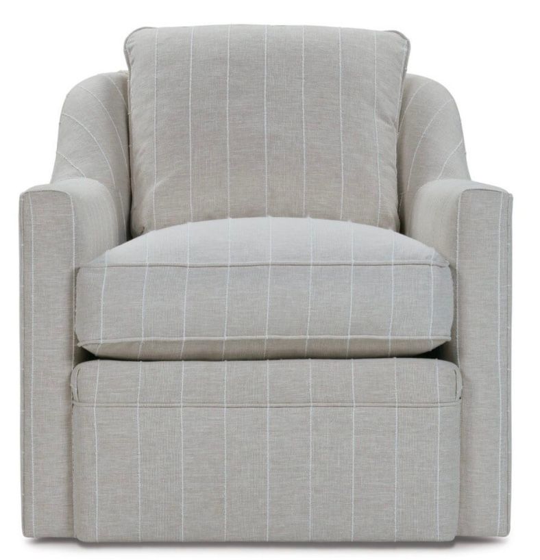 Quick Ship! Hollins Swivel Chair-3491-04-L 31 x W 38 x H 37 Express