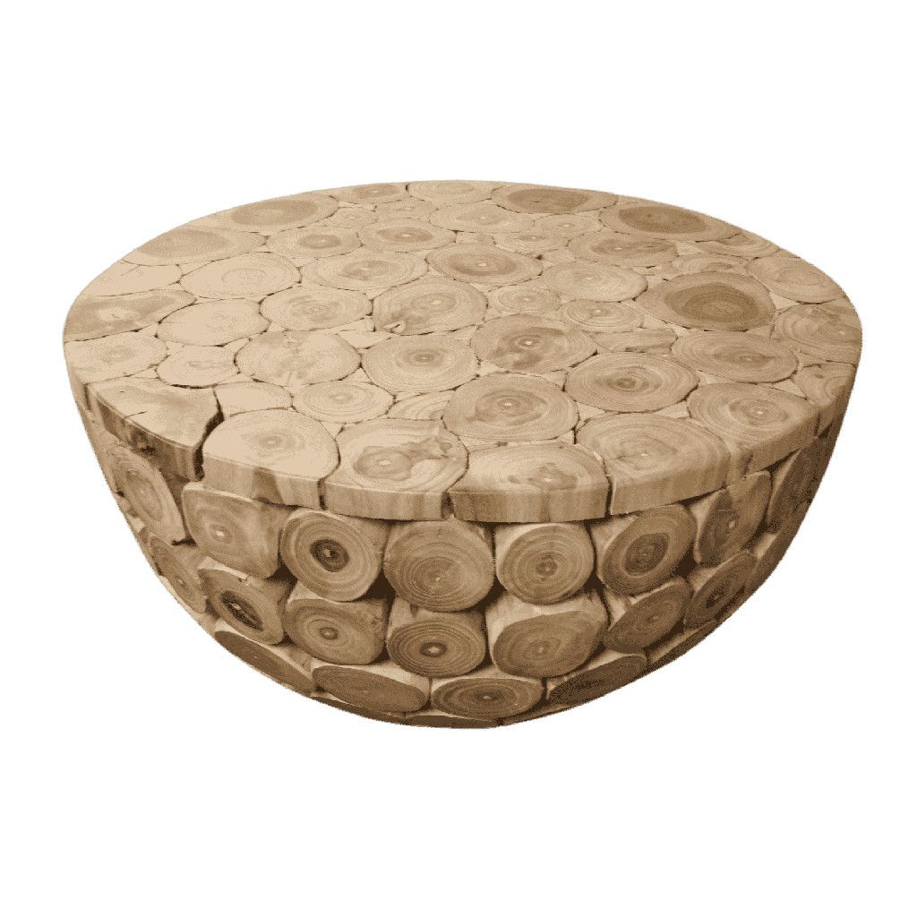Teak Coffee Table 35.5 x 35.5 x 14