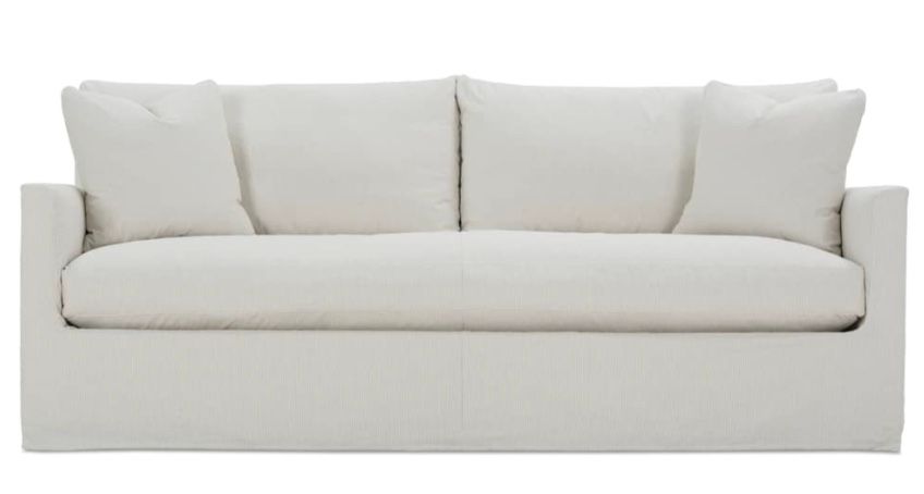 LILAH-SLIP-022-Bench Cushion-89L x 40D x 38H-14036-34 Pre Washed (As Is!)