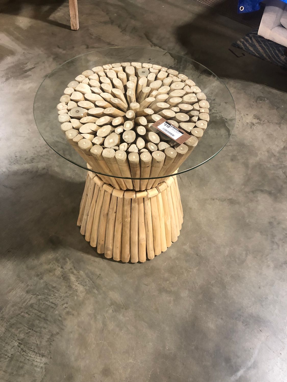 Daytona Teak Side Table 14x14x19.5