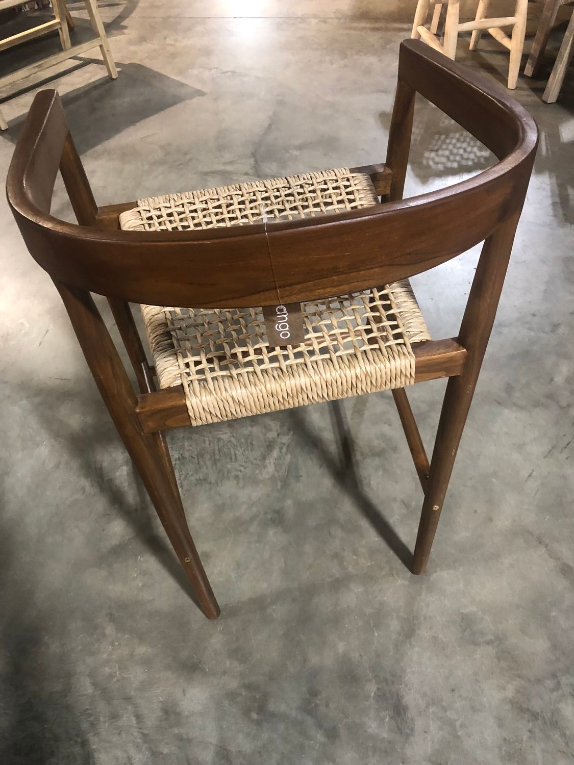 Teak Counter Stool 23x23.5x38 Indoor/outdoor