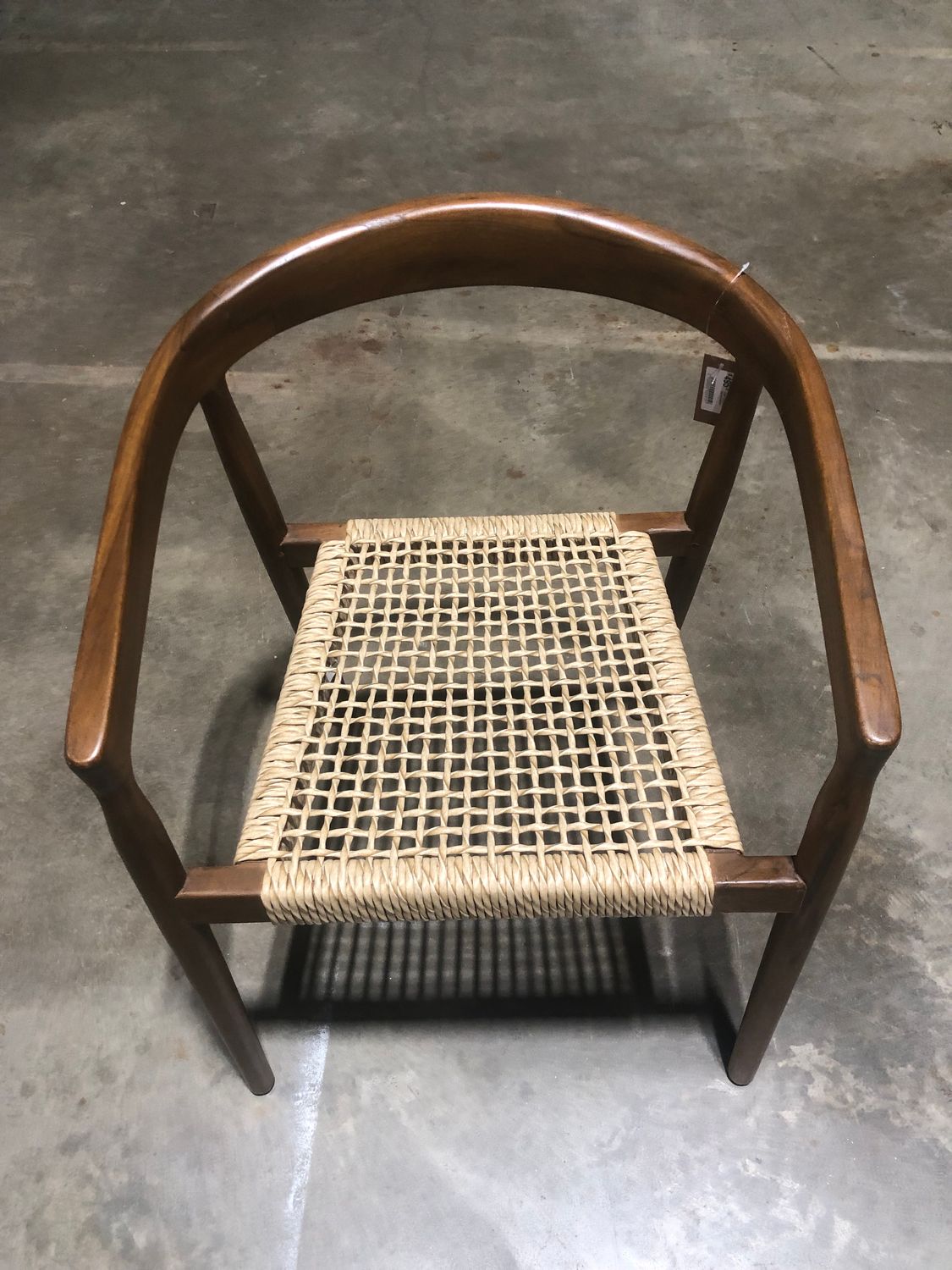 Teakwood Stacking Chair 23x22x30.5 Indoor/Outdoor