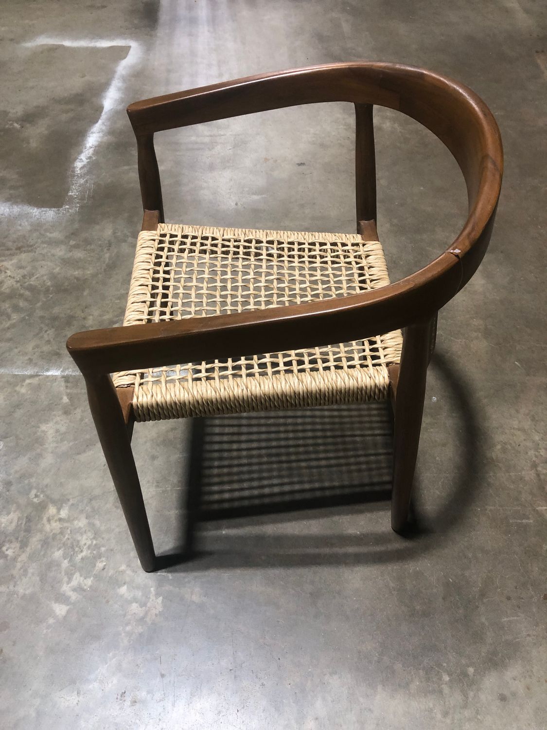Teakwood Stacking Chair 23x22x30.5 Indoor/Outdoor