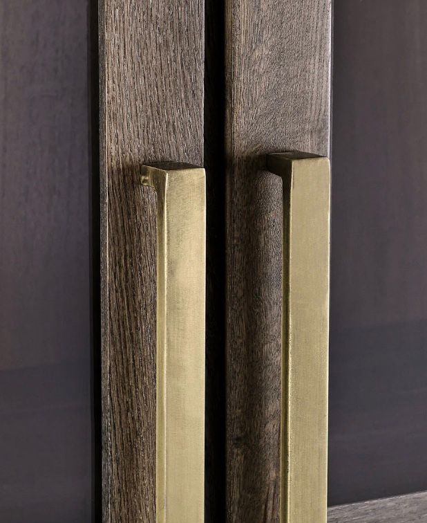 Smith Solid Wood Tall Cabinet 45.00W x 18.00D x 91.00H