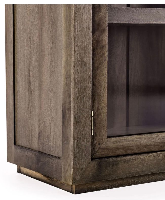 Smith Solid Wood Tall Cabinet 45.00W x 18.00D x 91.00H