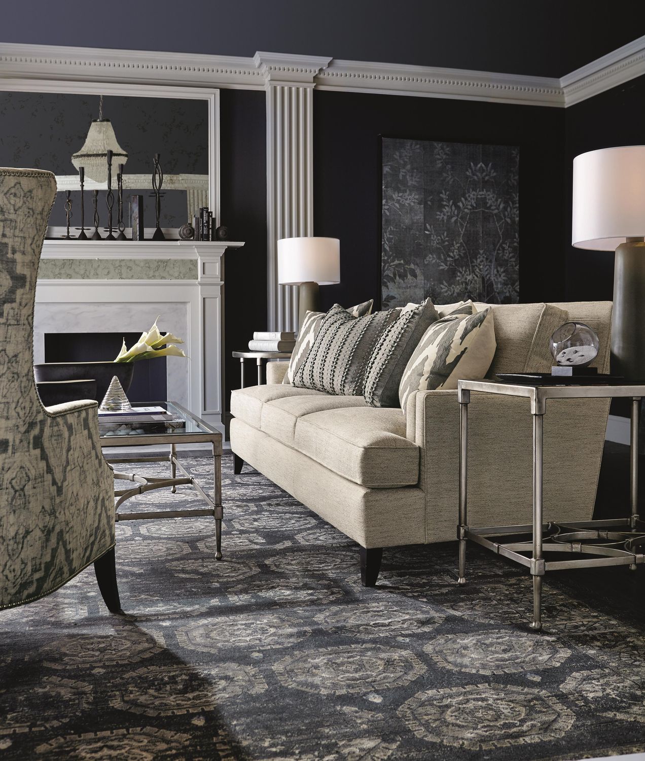 Allie Sofa W91.5&quot;xD39.5&quot;xH36&quot;