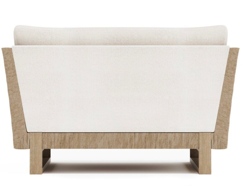 Antiqua Outdoor Chair W: 53.75 in   D: 35.75 in   H: 31.5 in Quick Ship