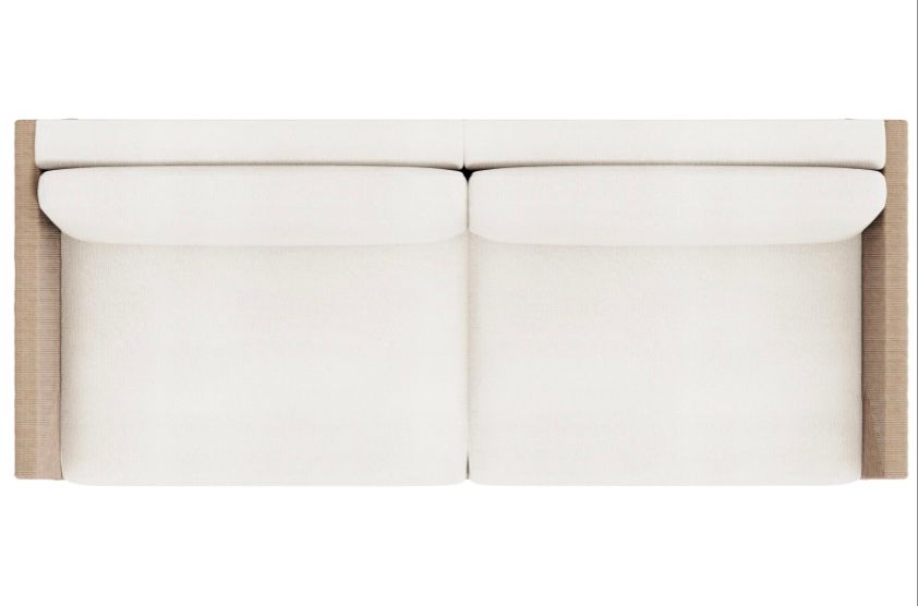Antigua Outdoor Sofa W: 91.5 in   D: 35.75 in   H: 31.5 in
