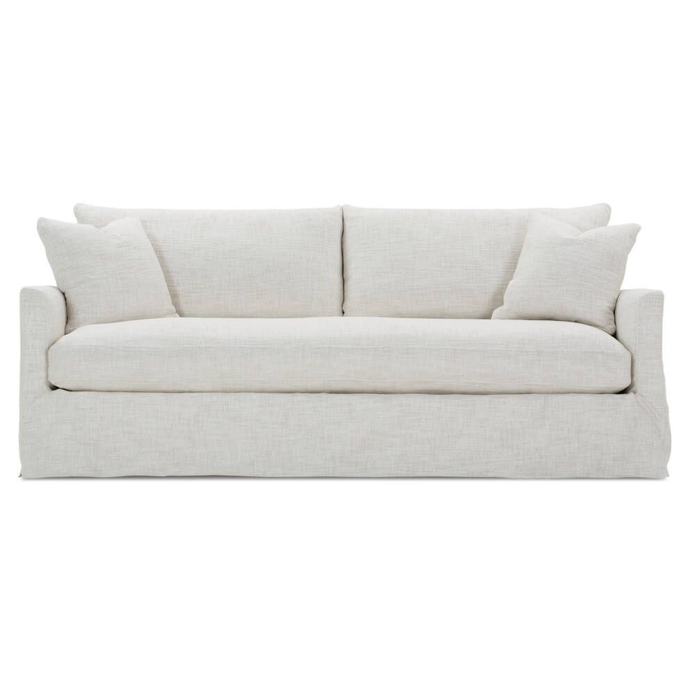 Express  Lilah Bench Slipcover Sofa Bu104-43 L 89&quot; x D 40&quot; x H 38&quot; Kidproof Fabric