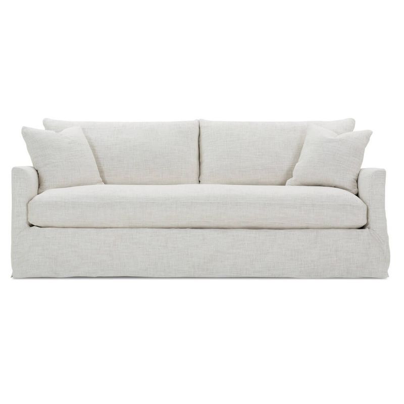 Express  Lilah Bench Slipcover Sofa Bu104-43 L 89&quot; x D 40&quot; x H 38&quot; Kidproof Fabric