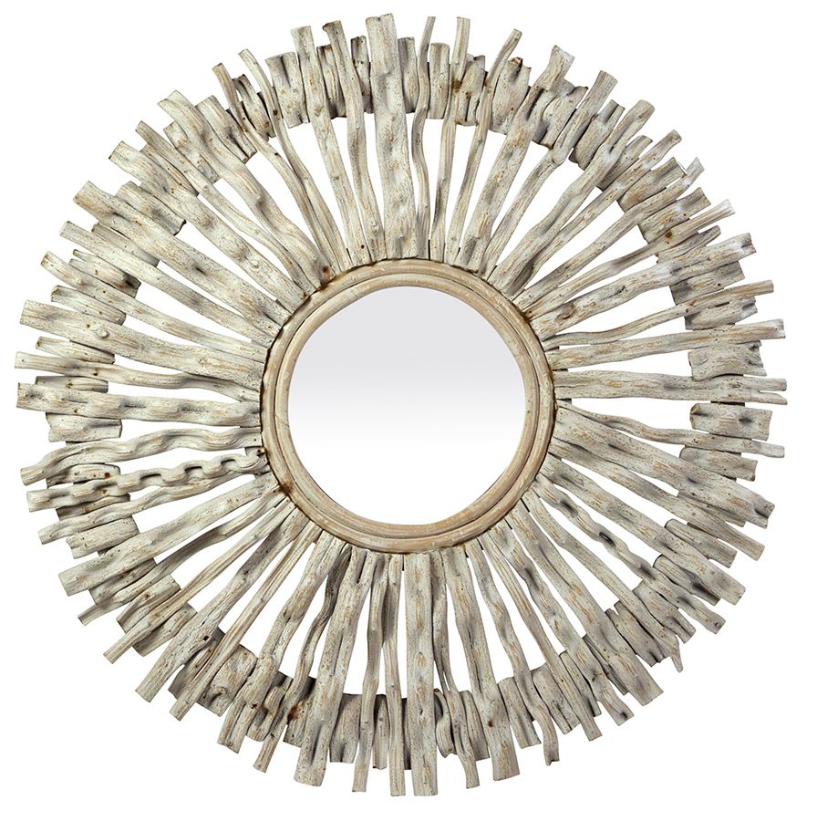 Mango Mirror 49" x 49" x 3" Mango Mirror 49" x 49" x 3"