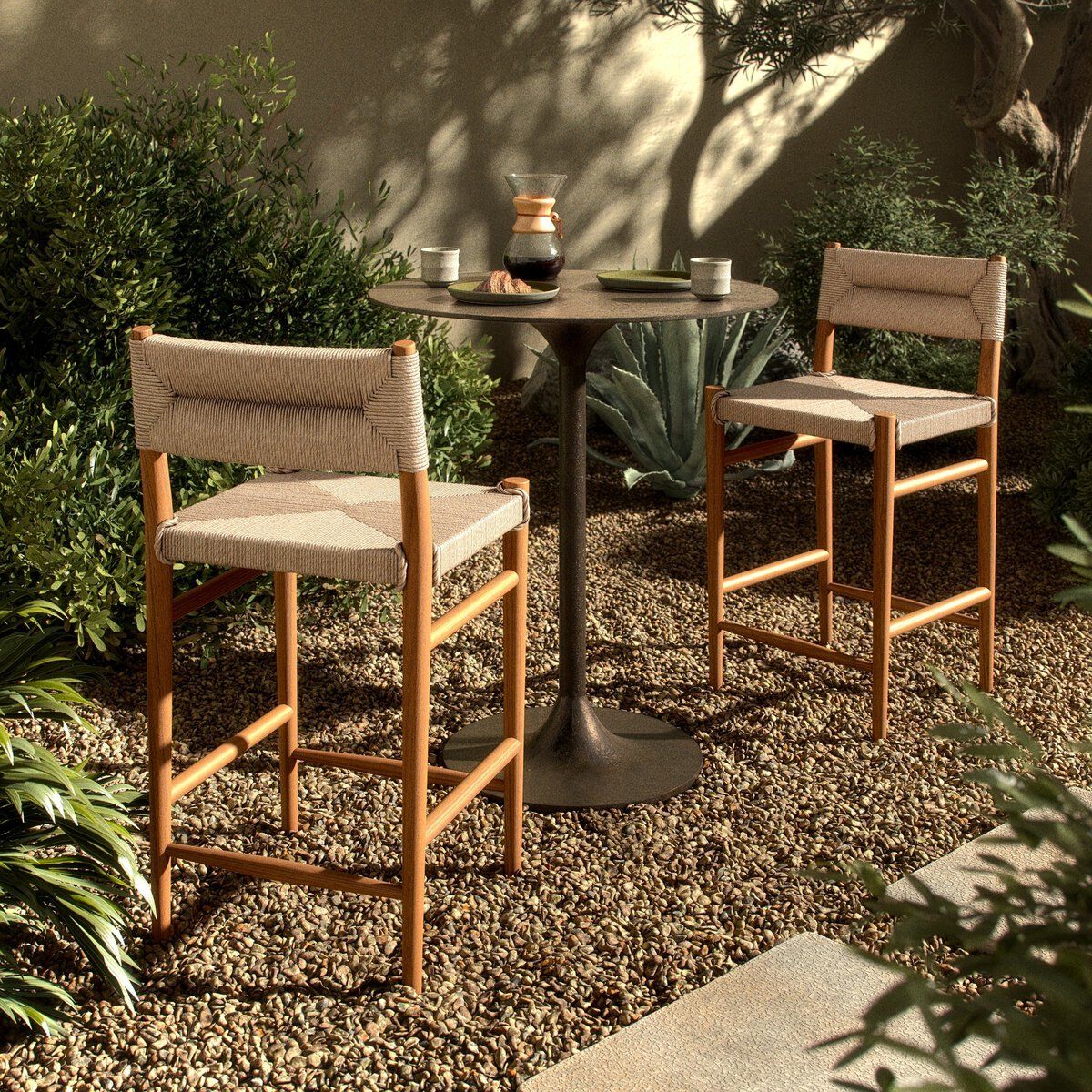 Lucia  Counter Outdoor Stool 19.00&quot;w x 20.00&quot;d x 38.00&quot;h **** Currently In Stock at Manufacturer****