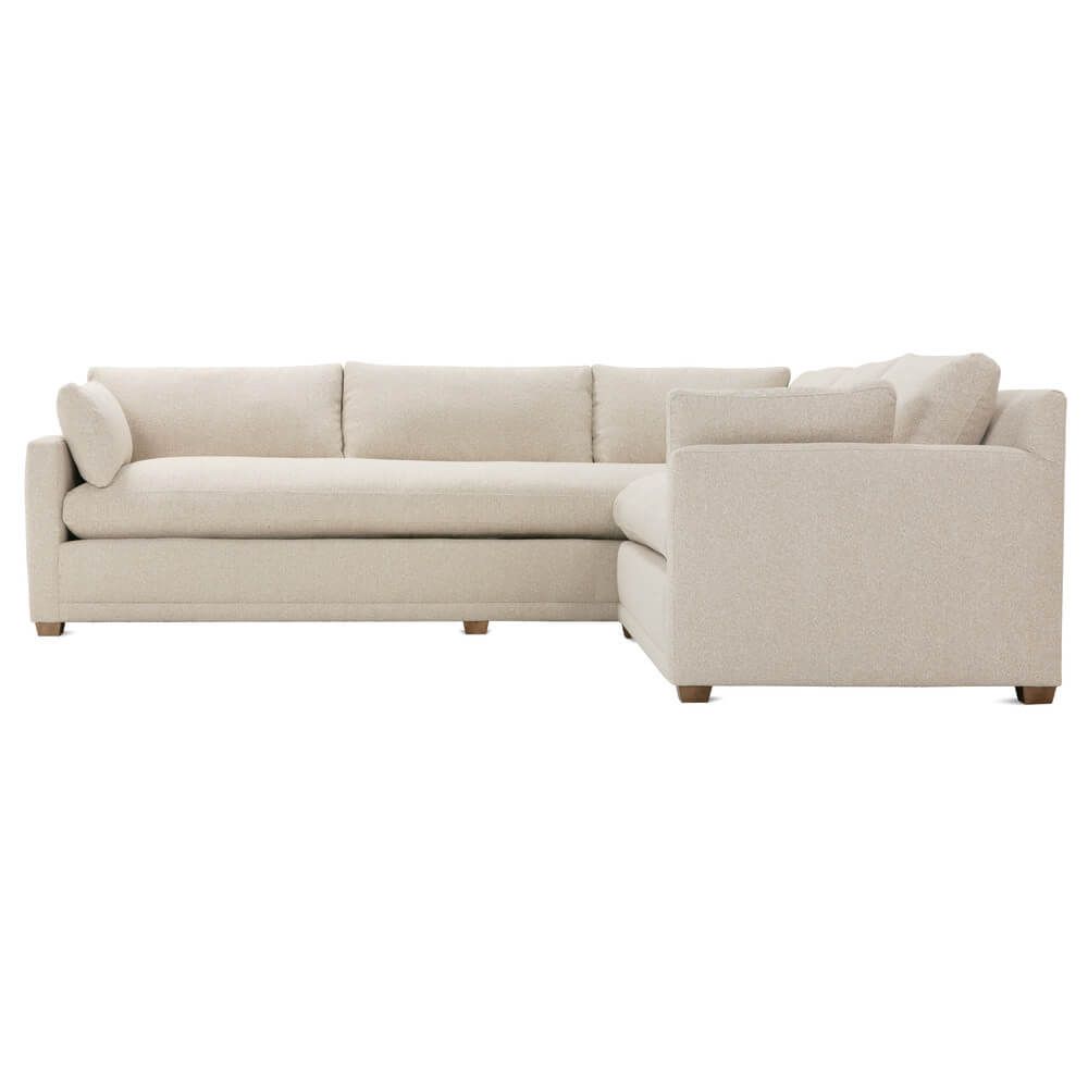 Express Sylvie Sectional (248 &amp; 245)- ZW109-50-Latte  W: 116&quot; D: 110&quot; H: 35&quot;
