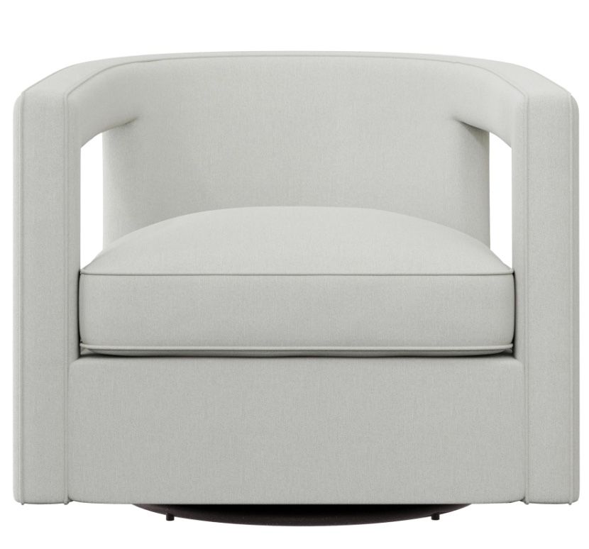 Alan Swivel Chair W: 32.5 in   D: 33 in   H: 29 in