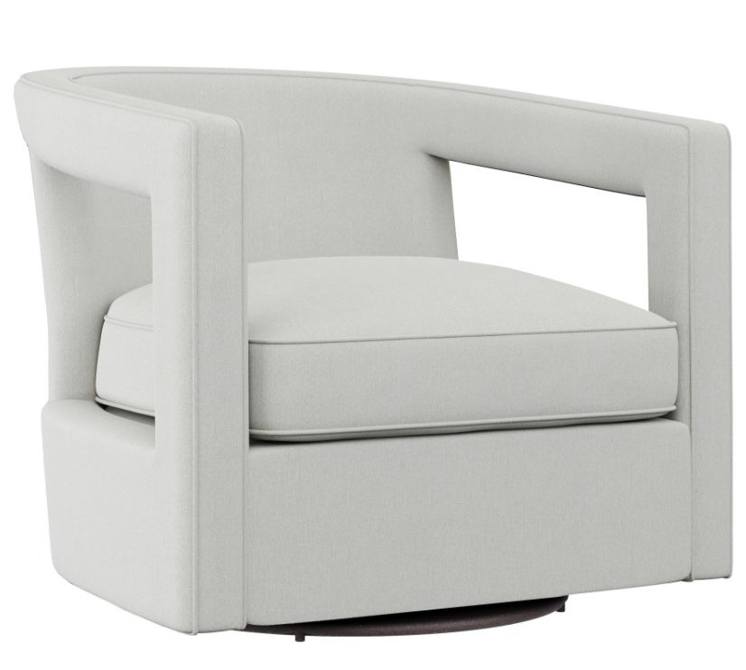 Alan Swivel Chair W: 32.5 in   D: 33 in   H: 29 in