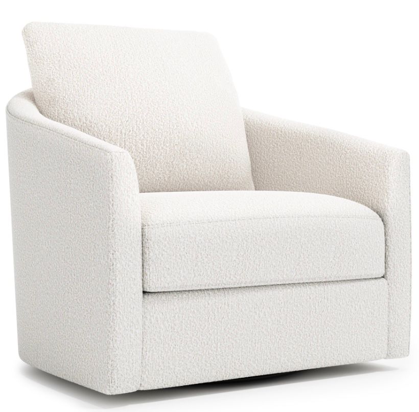 Ashley  Fabric Swivel Chair W: 32 in   D: 37 in   H: 34 in