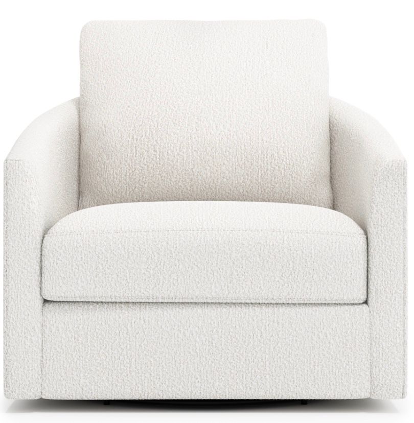 Ashley  Fabric Swivel Chair W: 32 in   D: 37 in   H: 34 in