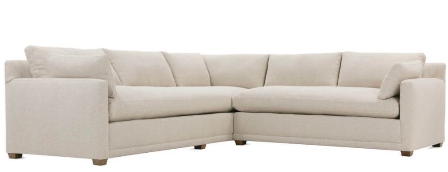 Express  Sylvie Bench Cushion Sectional-116 x110x39