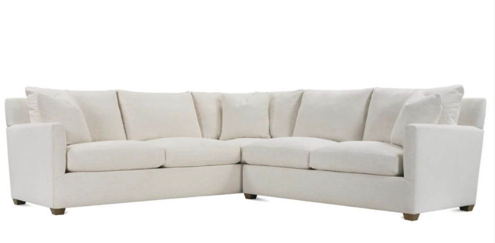 Express Lilah Sectional Plush Crypton Chenille L106&quot;x110&quot;x40 D x 38&quot; H 105CR-43-