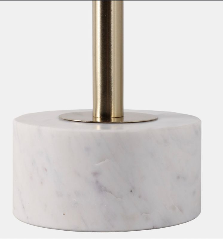 Marble top side table 10 x 10 x 24
