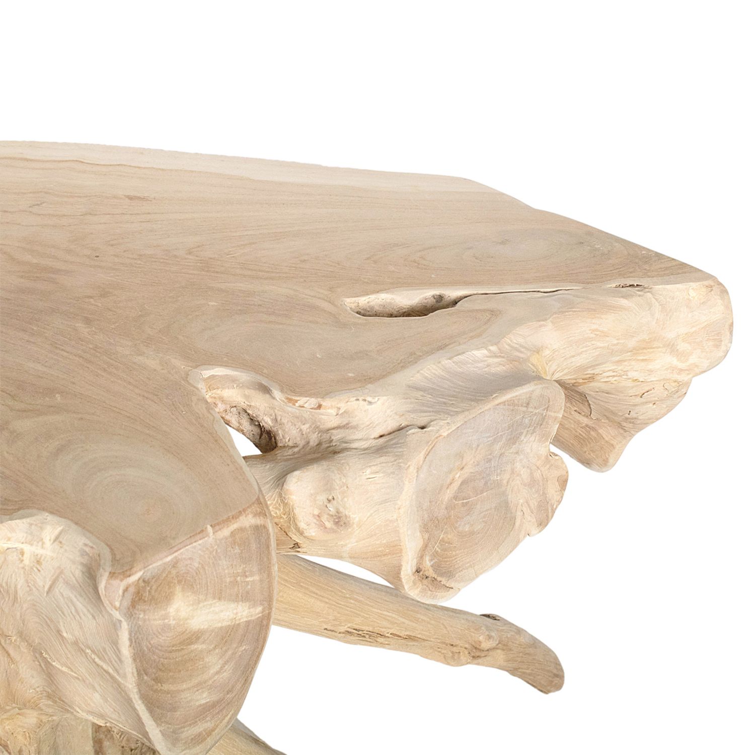 Teakwood Console Table, Natural (SB) 47x16x30h