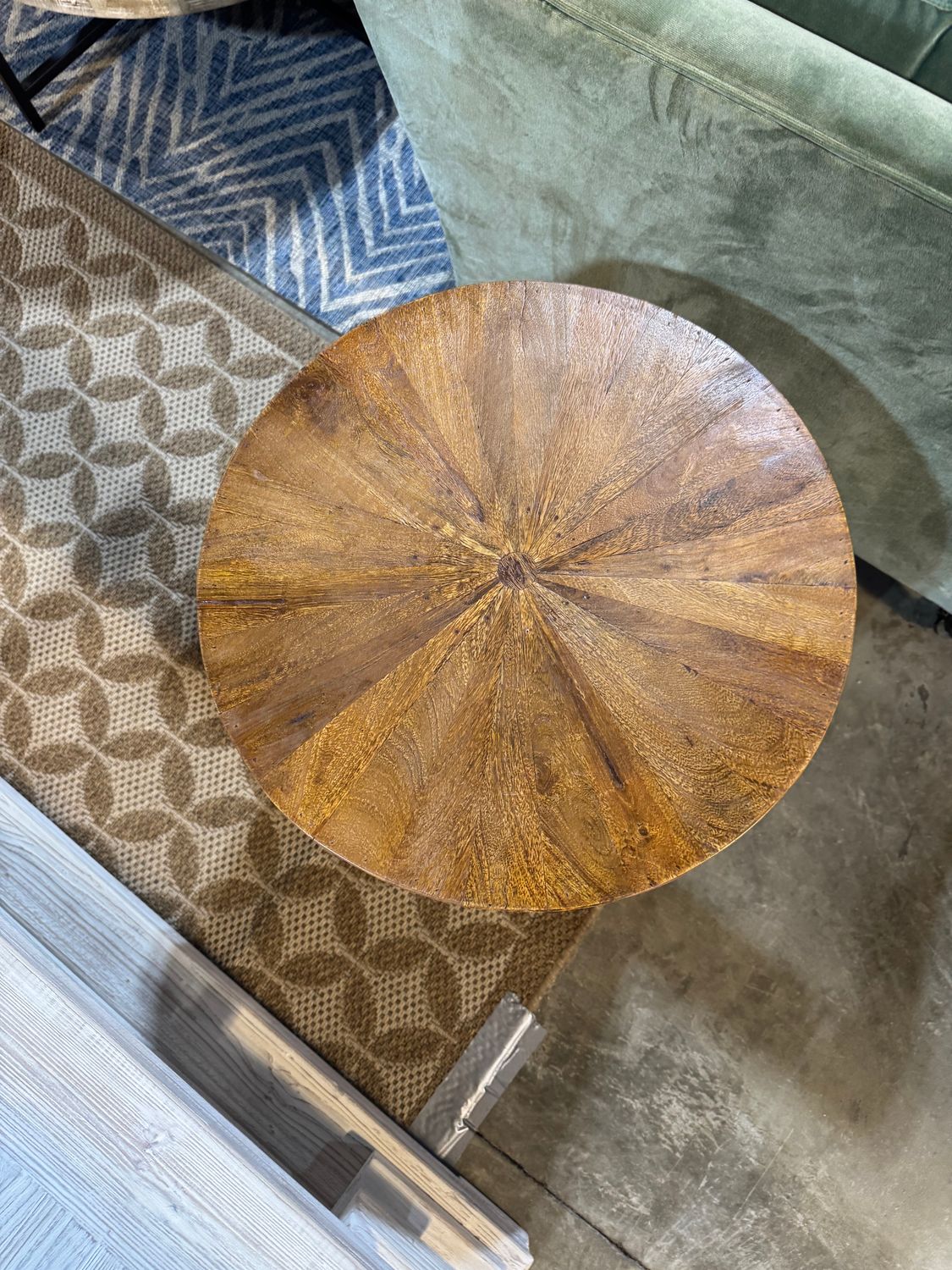 Wd. Side Table 20x20x24 Wood Tone