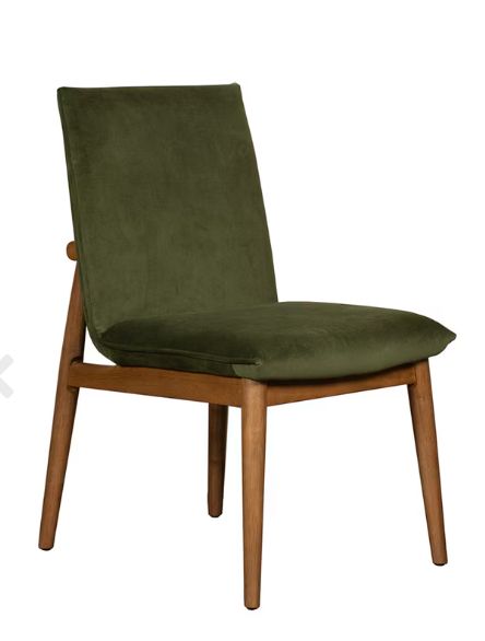 Nueva Dining Chair Green W: 20.25" | D: 24.5" | H: 35" Nueva Dining Chair Green W: 20.25" | D: 24.5" | H: 35"