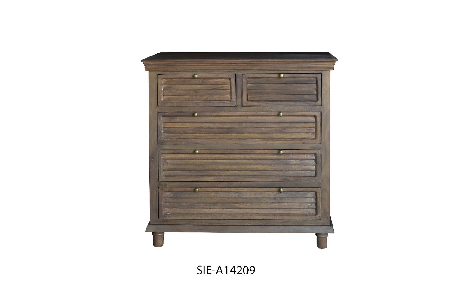 Container Item Shutter 5 Drawer Chest 44.5x45x22