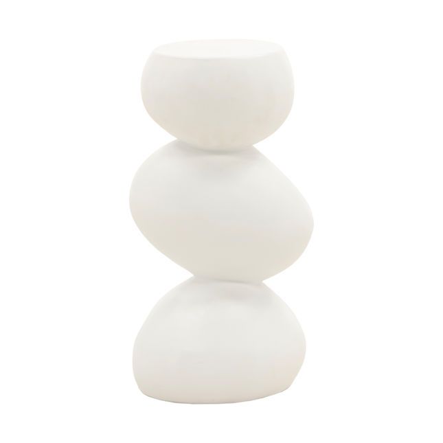 Lightweight Concrete  ST White  Width: 11.5 in Depth: 11.5 in Height: 22 in