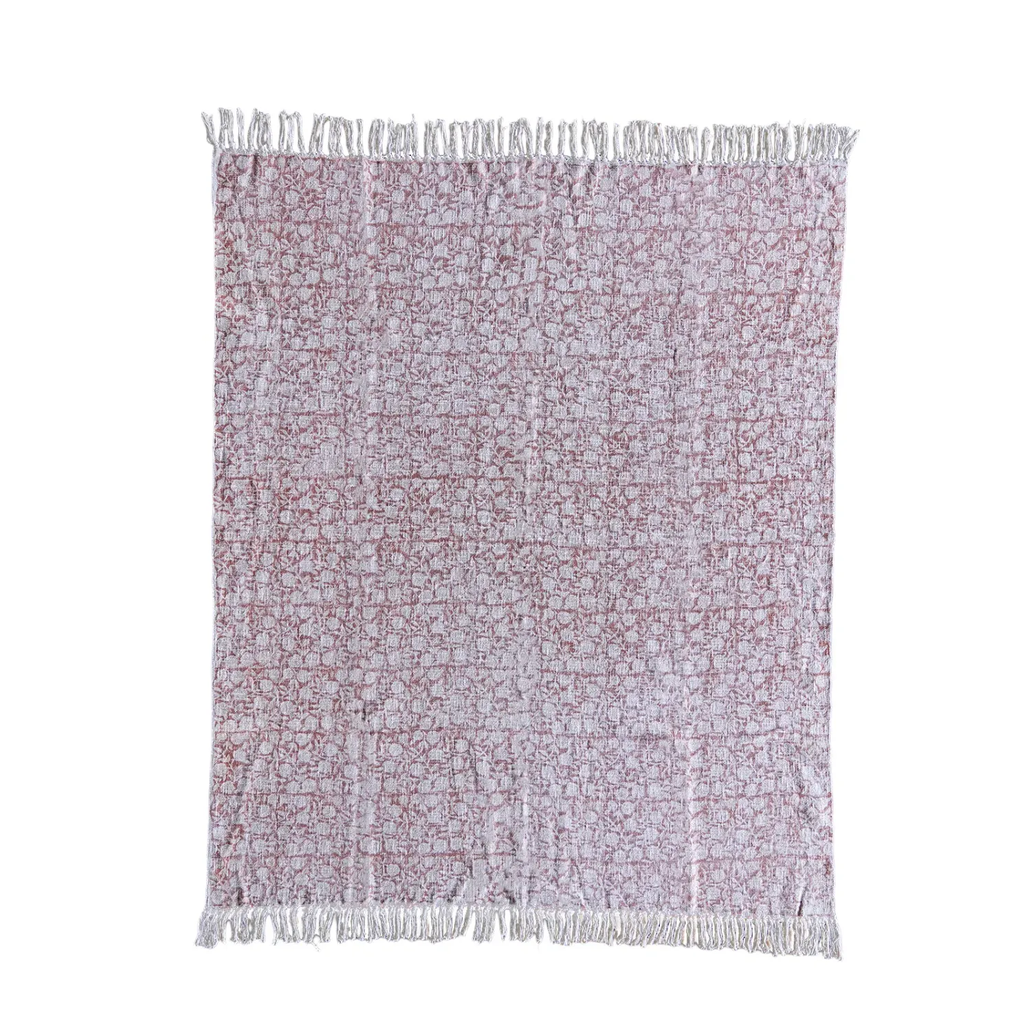 Handloom Cotton Throw Approx. 50&quot; x 60&quot;
