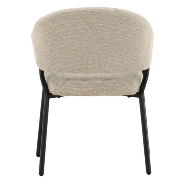 Dory Dining Chair Taupe Width: 24 in Depth: 24.5 in Height: 31.5 in