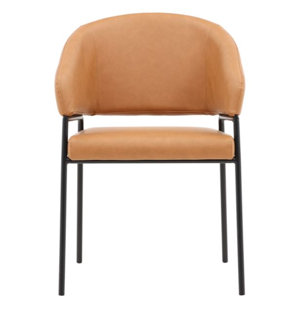 Katy Dining Chair Camel W: 22.5 in D: 23 in H: 33 in Katy Dining Chair Camel W: 22.5 in D: 23 in H: 33 in