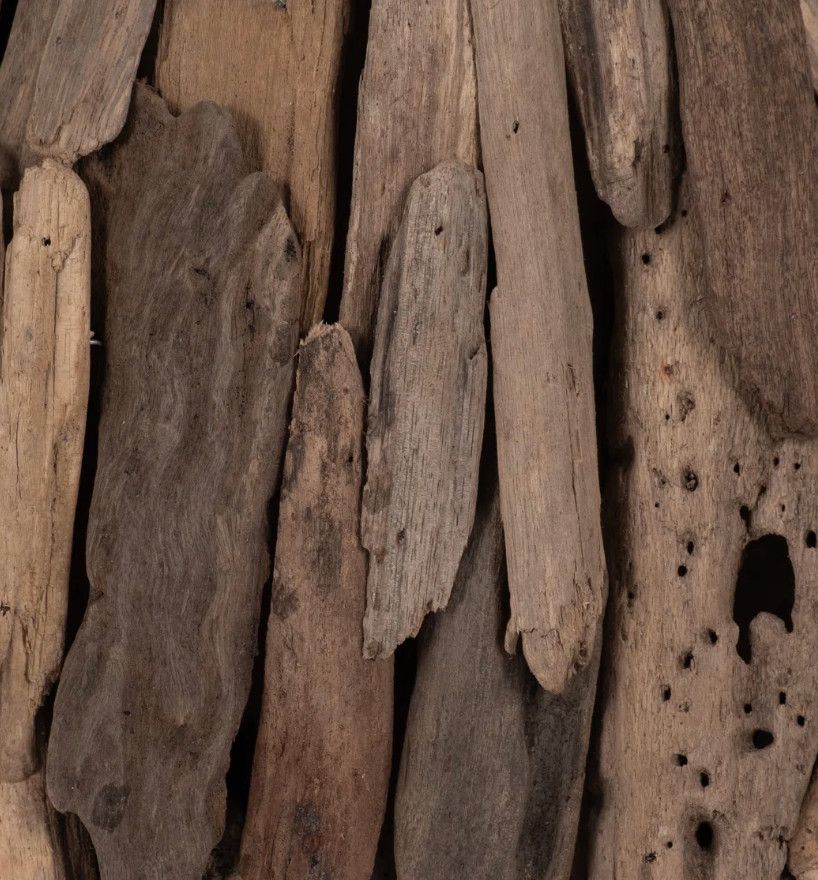 DRIFTWOOD, 12&quot;H TURTLE DECO, NATURAL