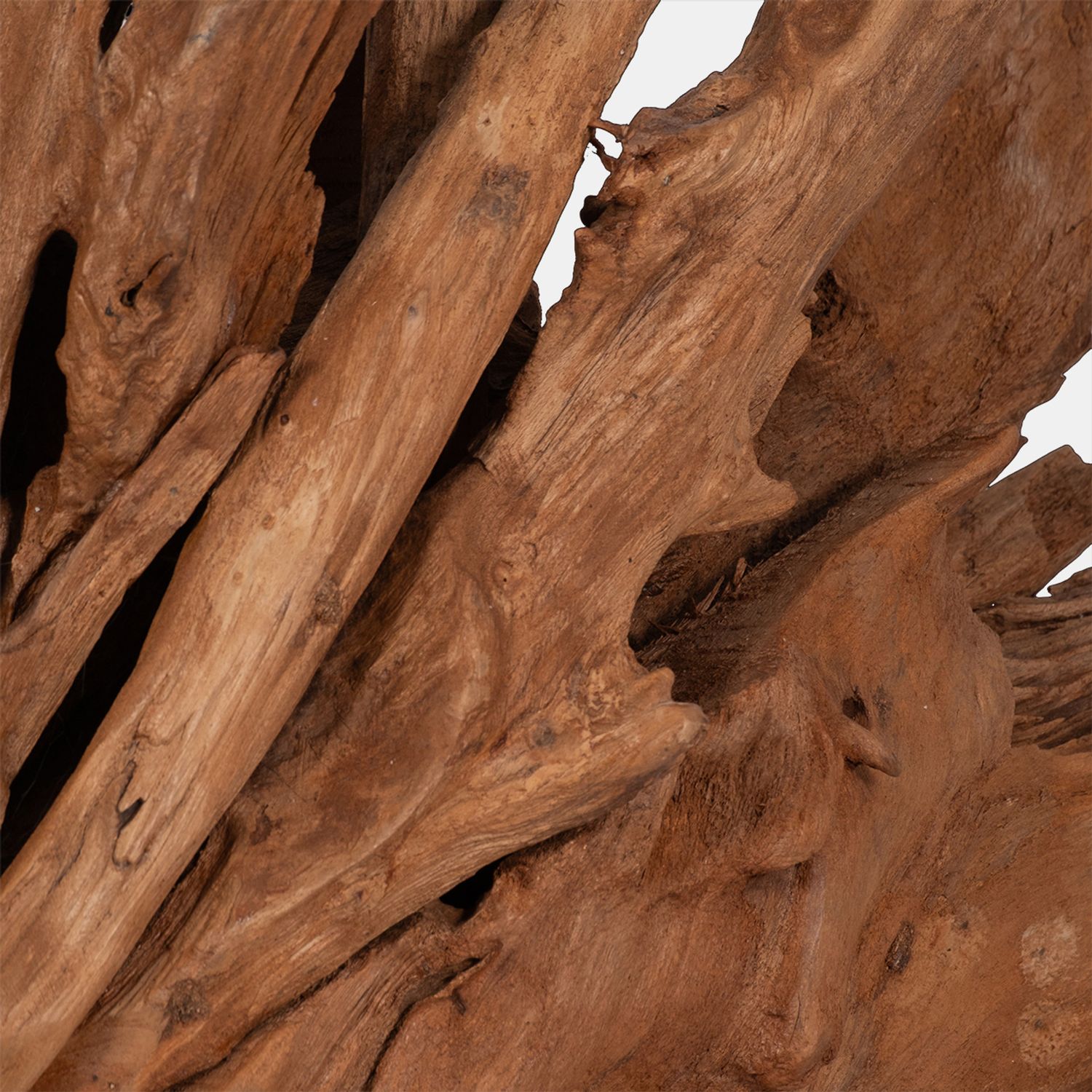 WOOD FISH ON STAND, LIGHT NATURAL TEAK 22 x 9 x 30 WOOD FISH ON STAND, LIGHT NATURAL TEAK 22 x 9 x 30