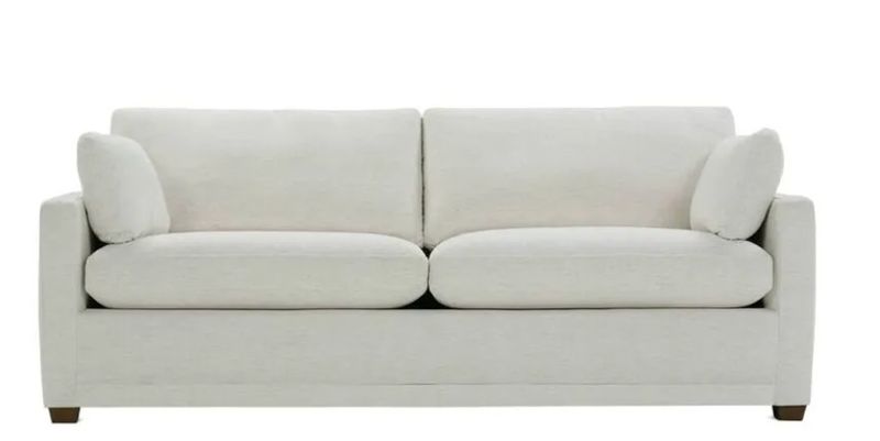 Sylvie Uph Sofa (2 Cushion)Bliss Cushion 88L x 39D x 35H Crypton 102CR-19