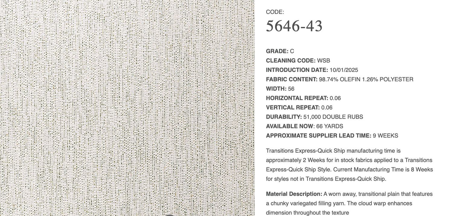 JEFFERSON  W 34 D37 H: 40 (5646-82 *PERFORMANCE*)