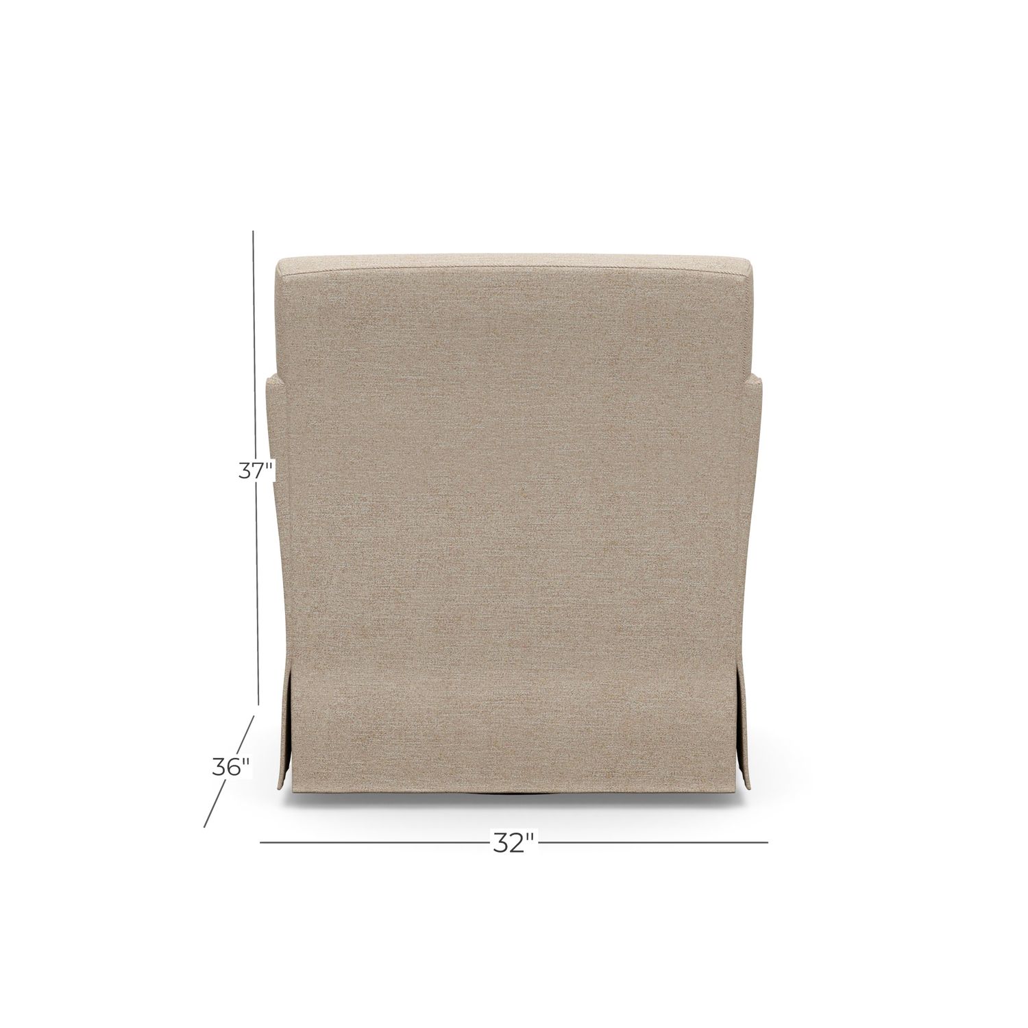 ERICA   W32 D 36 H 37 WITH Mango Trim Inlay 2 &quot; Skirt