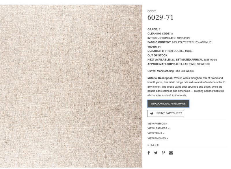 Dresden 3 pc Sec-123"L x 40D x 34H Was 12,372. No Other discounts!