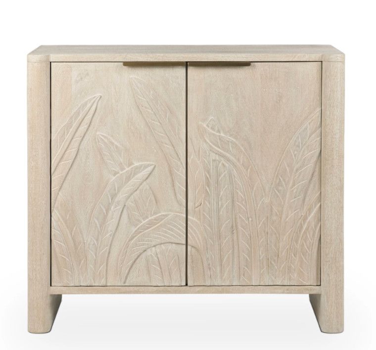 4  Dr Palms Cabinet 	82”W x 19”D x 37”H