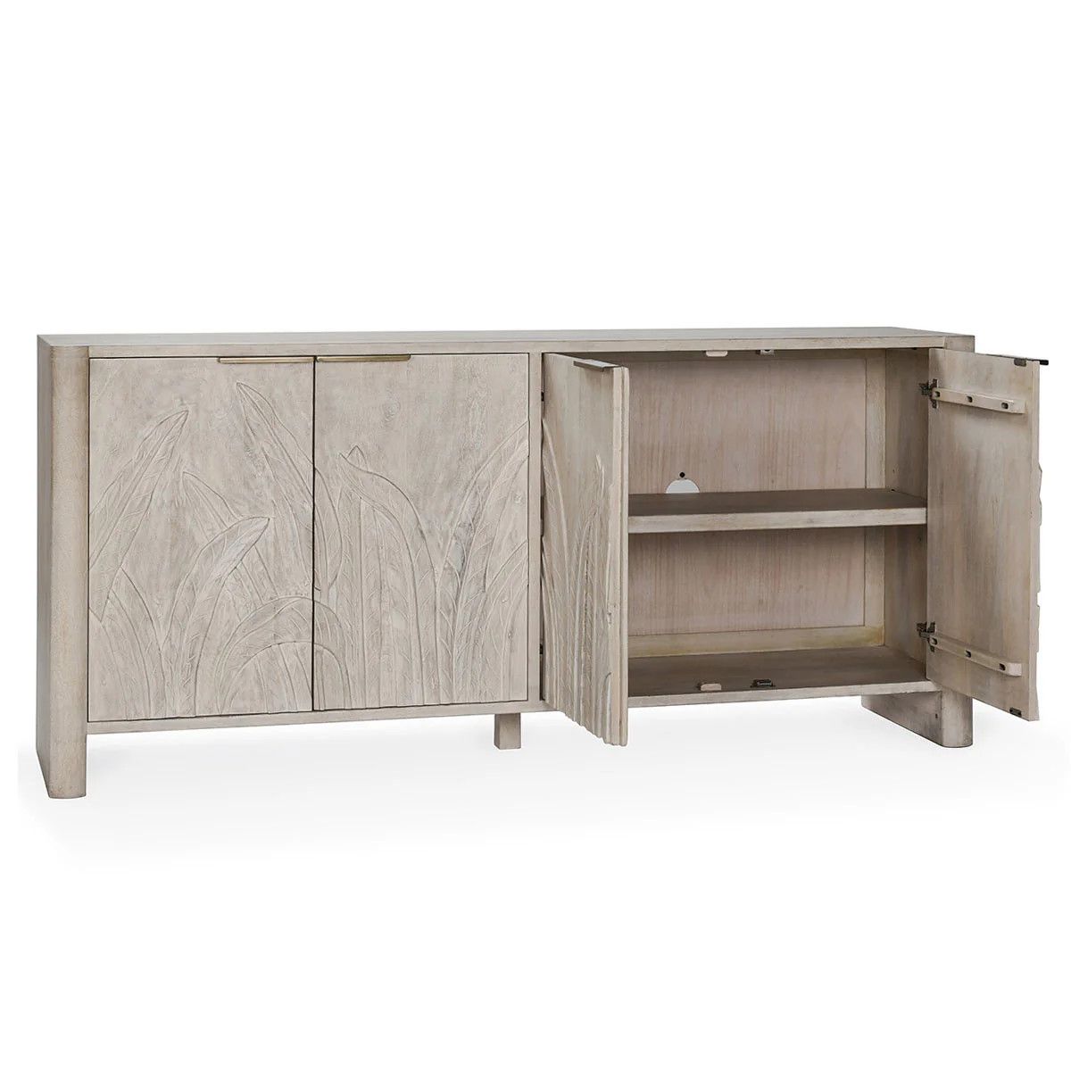 4  Dr Palms Cabinet 	82”W x 19”D x 37”H