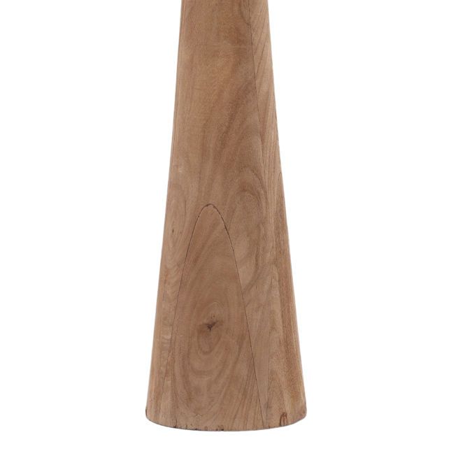 Floor Lamp Dark Natural Shade Shade: 20W × 20.D × 12.50"H | Base: 8.5"W × 8.5"D × 57."H Floor Lamp Dark Natural Shade Shade: 20W × 20.D × 12.50"H | Base: 8.5"W × 8.5"D × 57."H