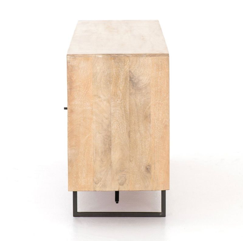 Cali Sideboard-Natural w Cane-72x18x31