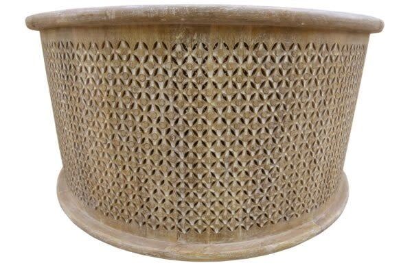 Large Coffee Table Crvd -36x36x17.75 Large Coffee Table Crvd -36x36x17.75