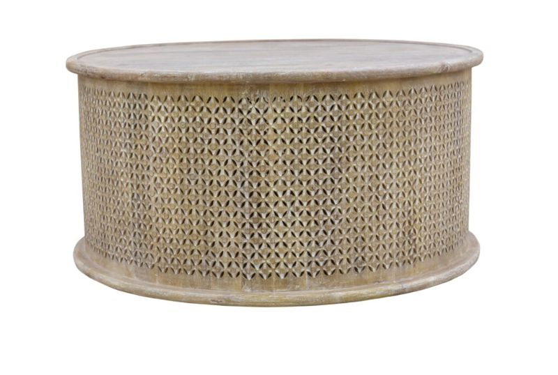 Large Coffee Table Crvd -36x36x17.75